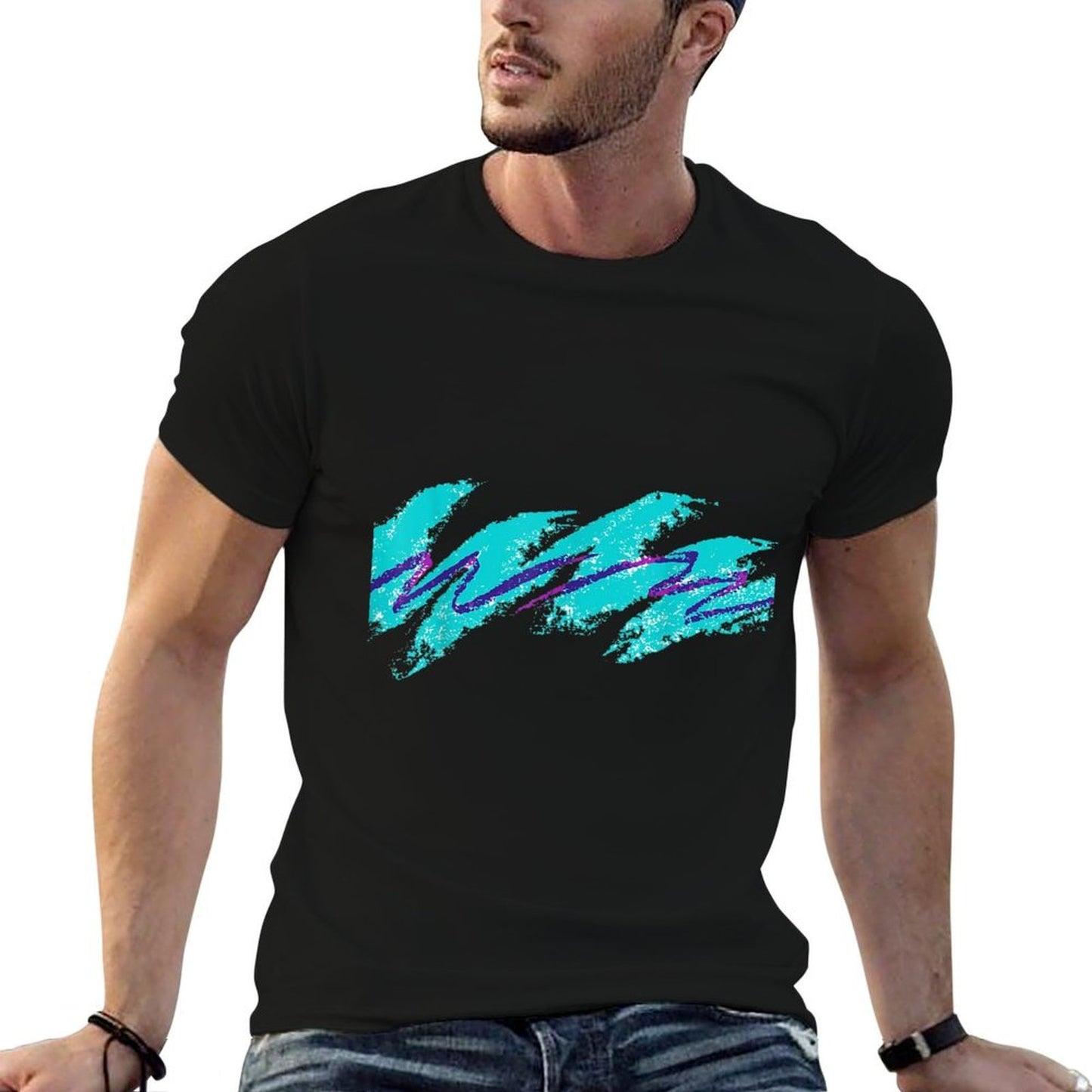 Millennials Geometric Nostalgia 90s  Moisture-wicking T-Shirt