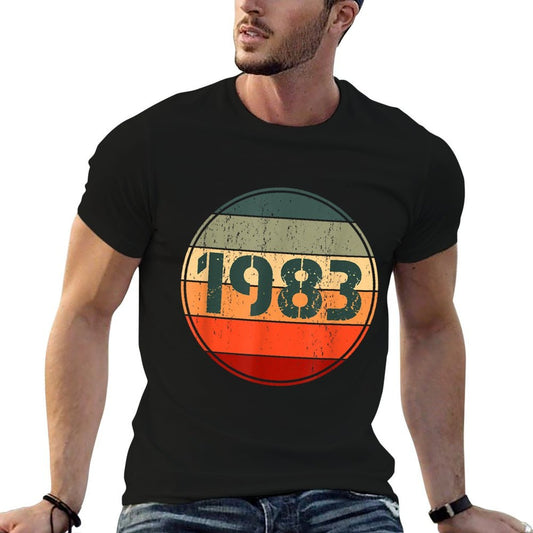 Vintage 1983 Limited Edition 40 Year Old Gifts 40th Birthday  High-quality Stitching T-Shirt