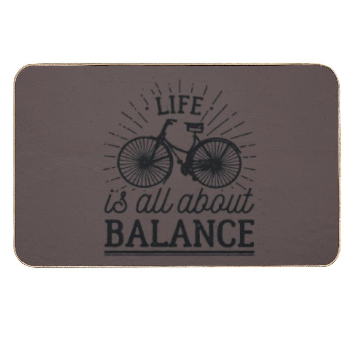 Bicycle  Toxin-Free Bath Mat