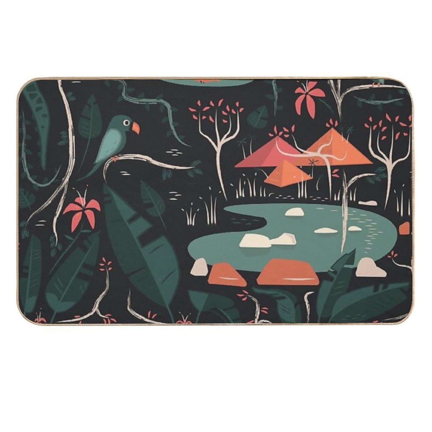 The Water Hole  Versatile Bath Mat