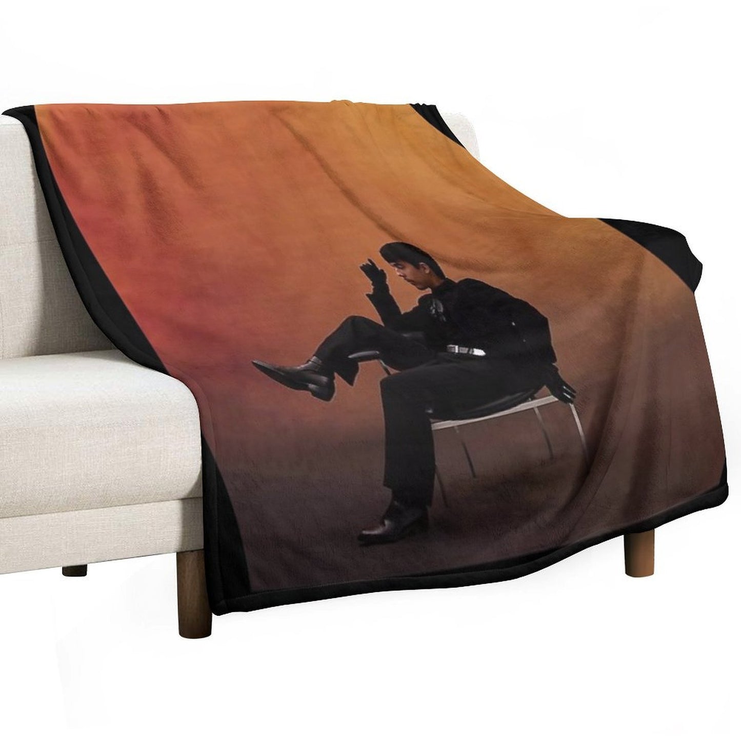 Ivan Cornejo Mirada Shrink-resistant Throw Blanket