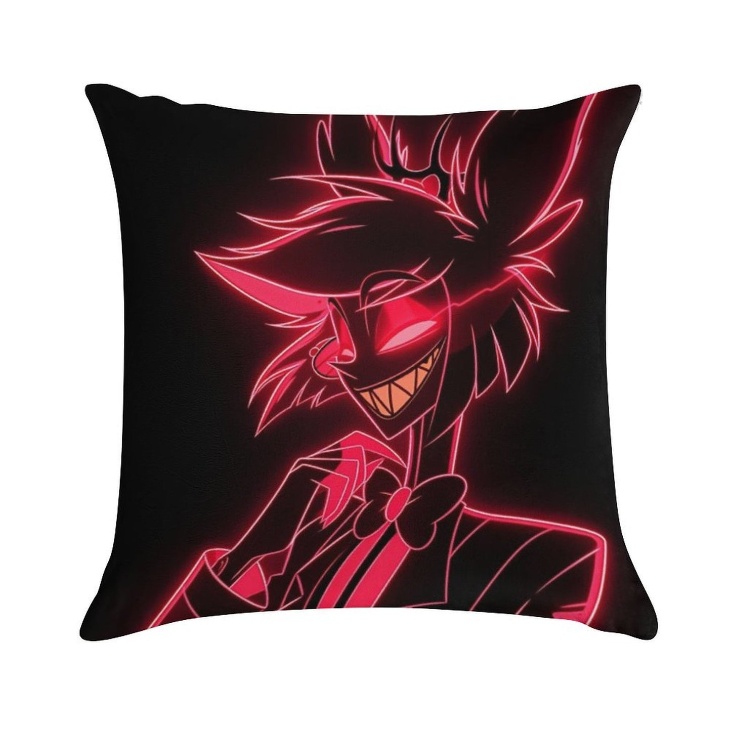 Neon Alastor Soft Multiple Sizes Throw Pillow
