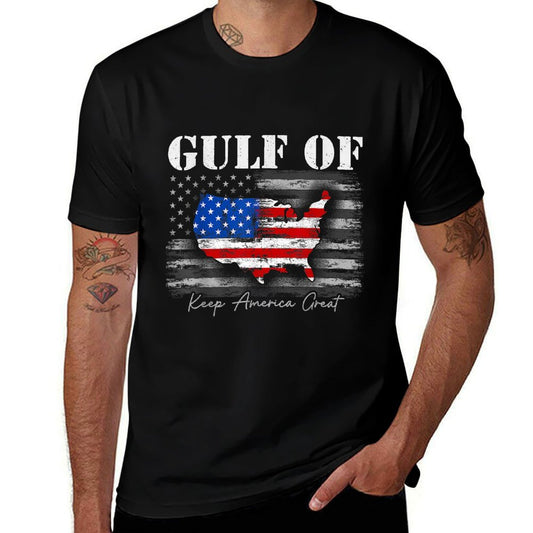 Gulf of United States of America Summer-ready Fabric T-Shirt