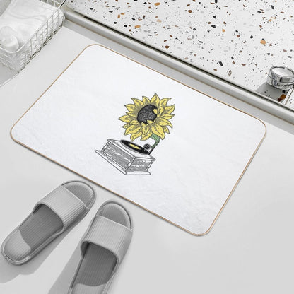 Singing in The Sun  Fade-Resistant Bath Mat