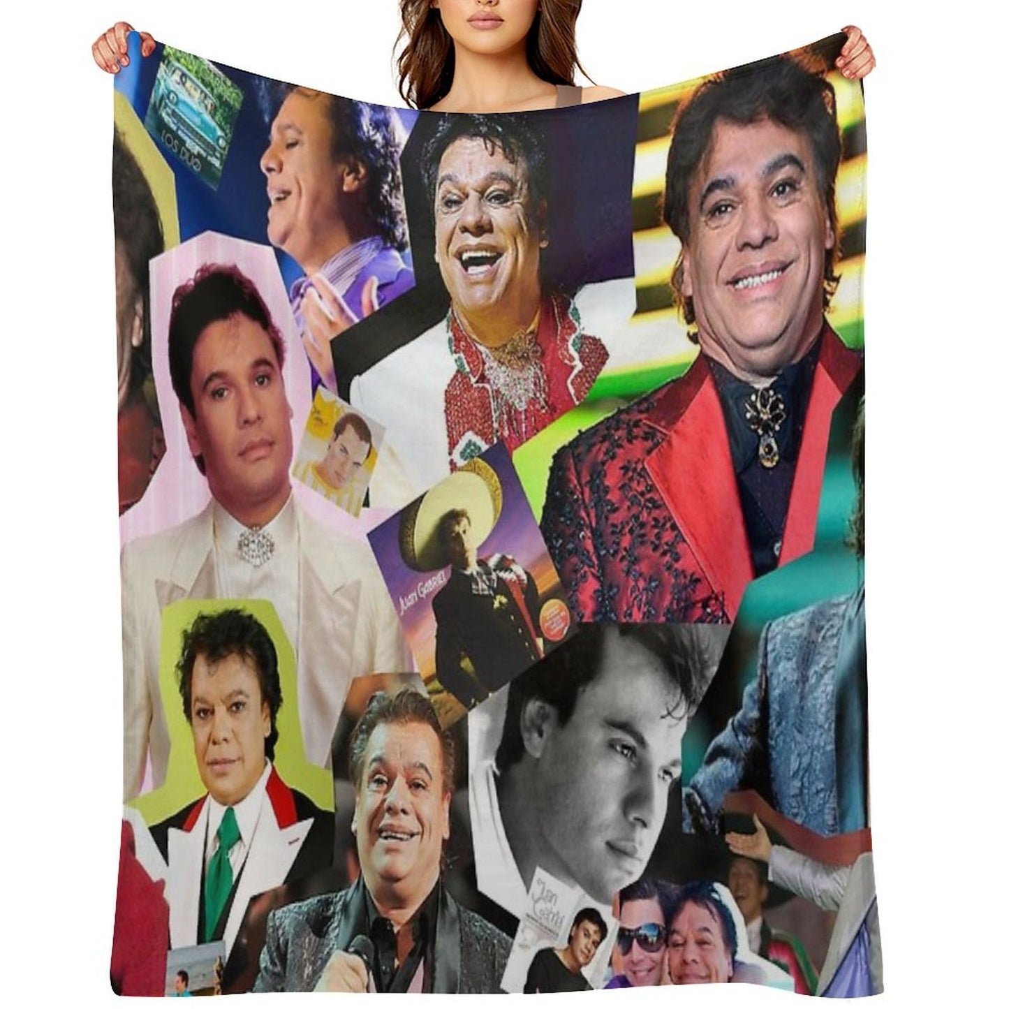 Juan Gabriel Easy Care Throw Blanket