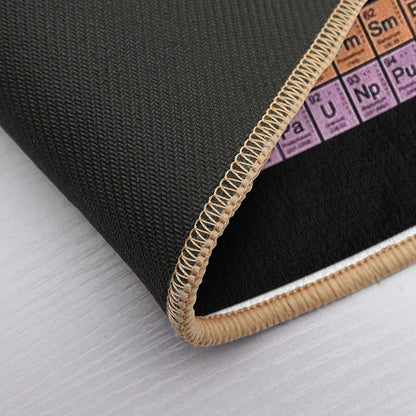 Periodic Table of The Elements Updated  Eco-Friendly Bath Mat
