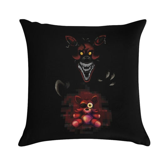 Five Nights at Freddy's - Fnaf 4 - Nightmare Foxy Plush Soft Durable Construction Throw Pillow