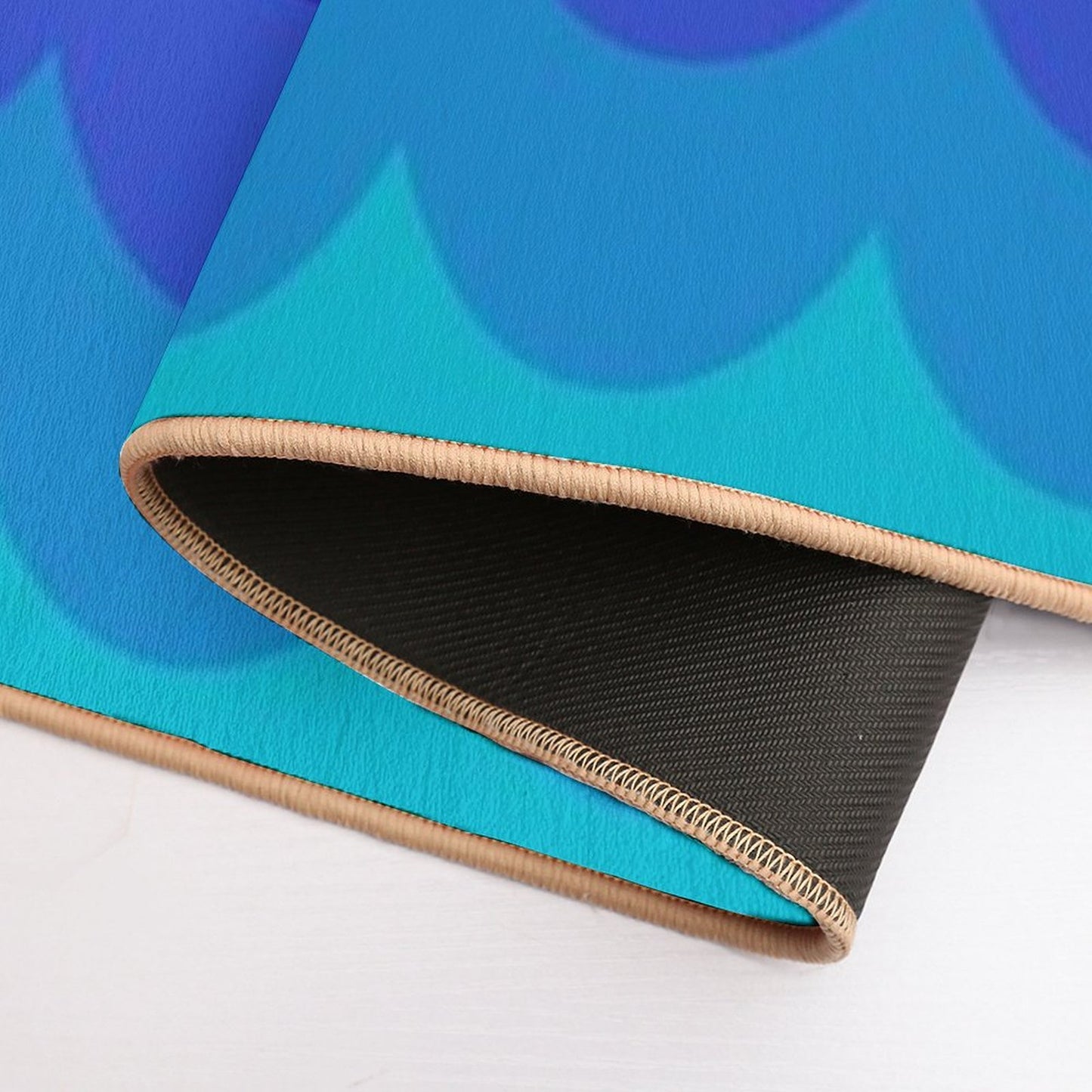 Blue Ocean  Stain-Proof Bath Mat