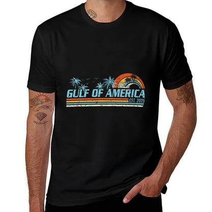 Gulf of US America Shirt Retro Golf of US America Shirt Premium Durable T-Shirt