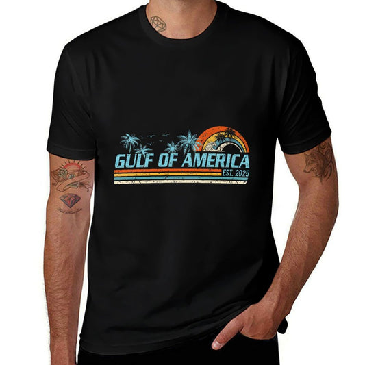 Gulf of US America Shirt Retro Golf of US America Shirt Premium Durable T-Shirt