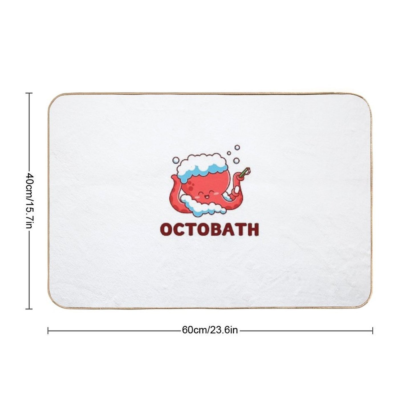Octopus Octobath  Odorless Bath Mat