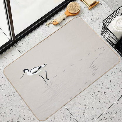 Pied Avocet  Multi-Purpose Bath Mat