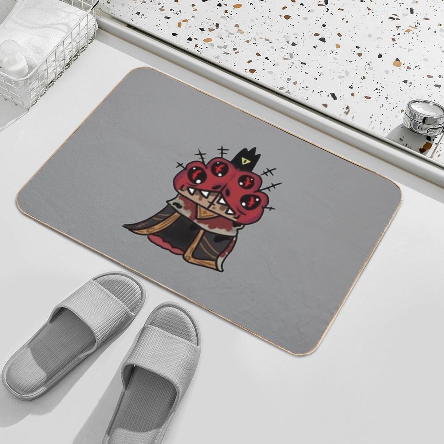 Cult of The Lamb  Non-Slip Bath Mat