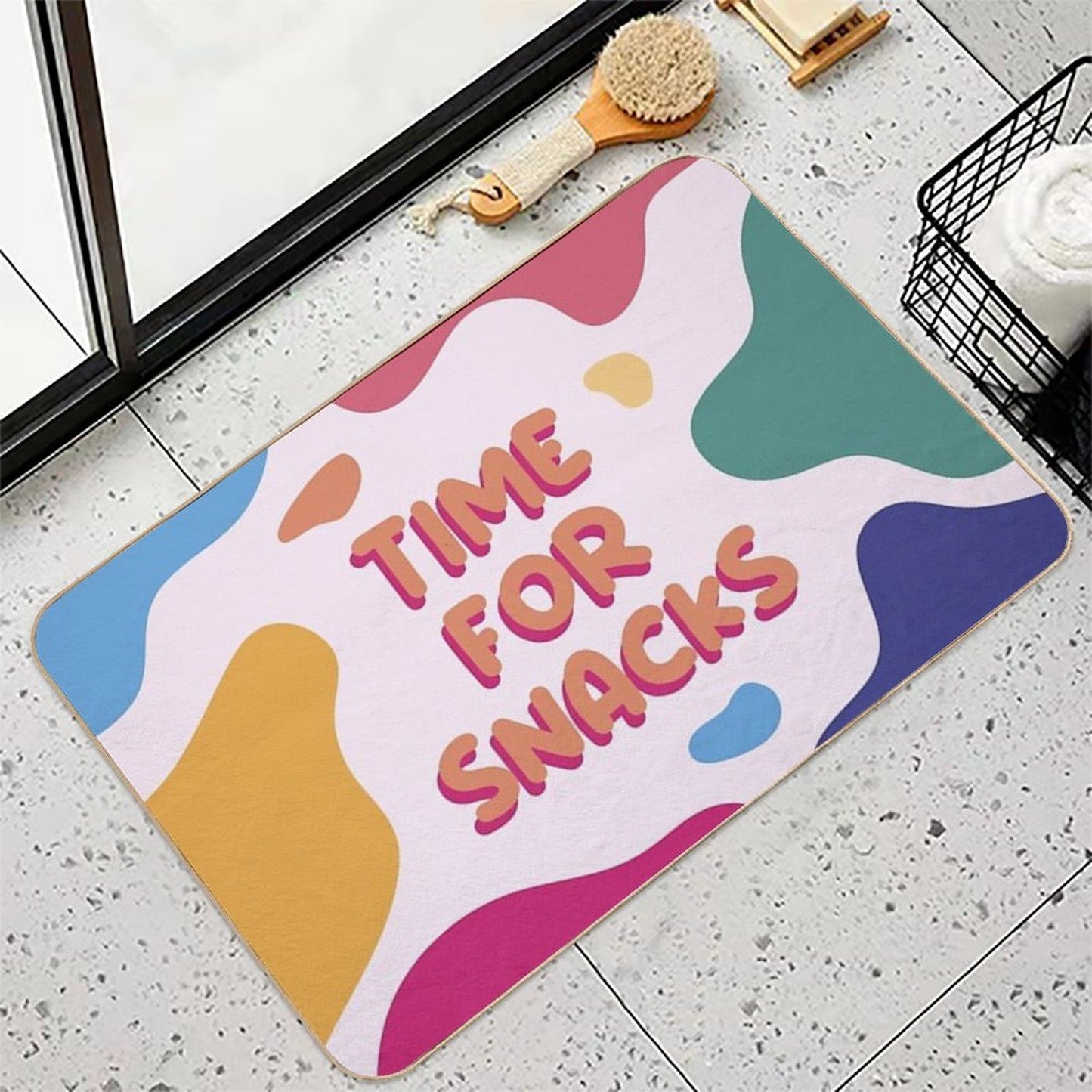 Time For Snacks!  Toxin-Free Bath Mat