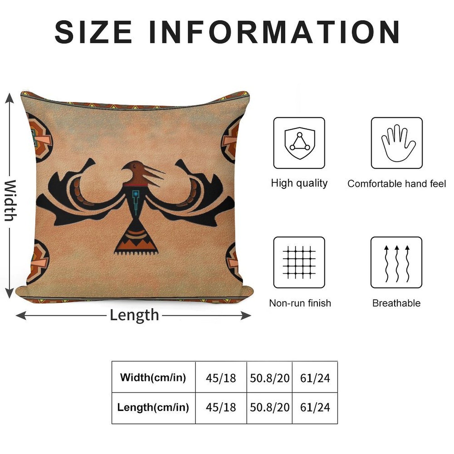 Crow-The Shapeshifter Soft Style Accent Throw Pillow