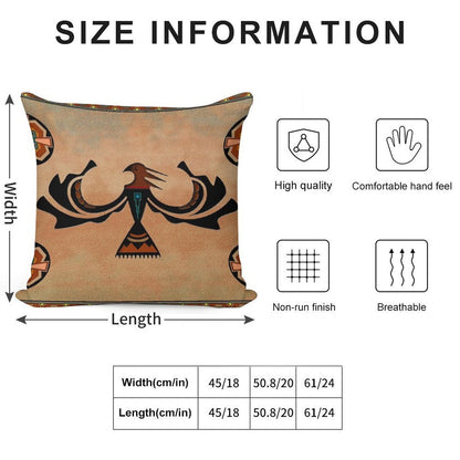 Crow-The Shapeshifter Soft Style Accent Throw Pillow