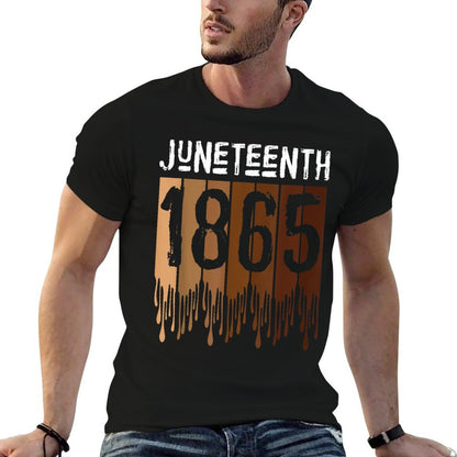 Juneteenth June 19th 1865 Freedom Day Melanin  Breathable T-Shirt