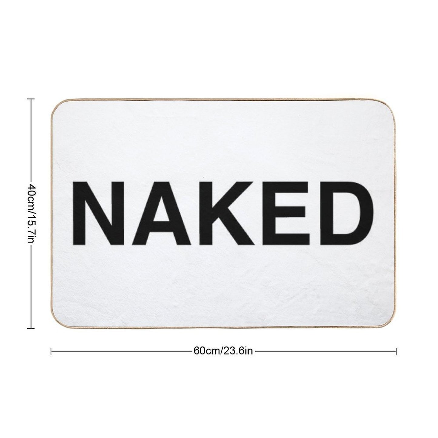 NAKED  Eco-Friendly Bath Mat