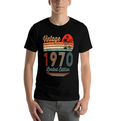 Vintage 1970 Limited Edition 55 Year Old Gifts 55th Birthday  Affordable Price T-Shirt