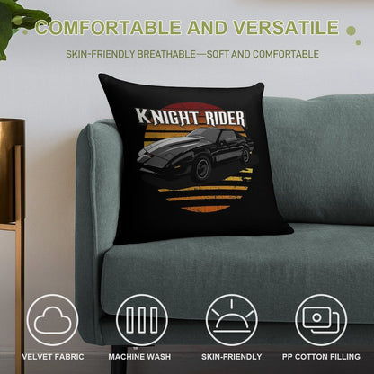 Knight Rider KITT Soft Home Decor Throw Pillow
