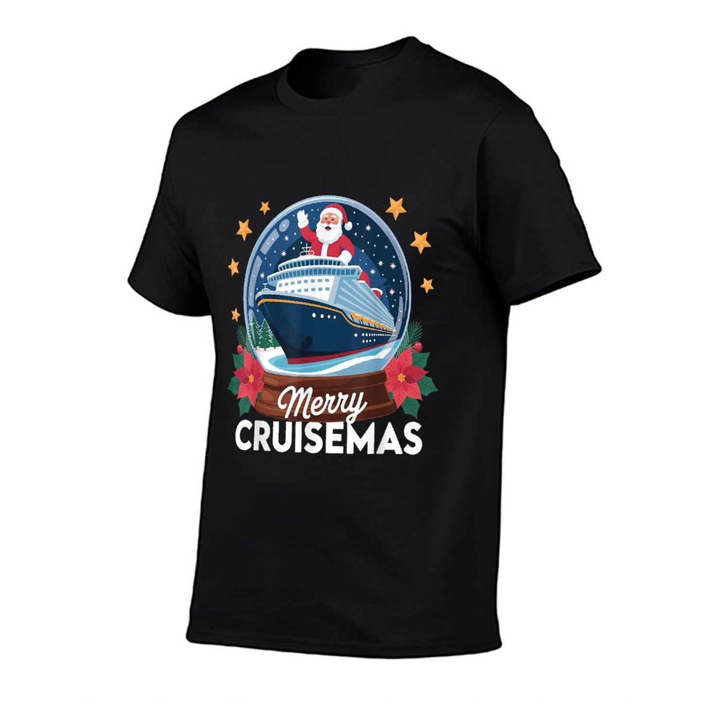 Merry Cruisemas Christmas Family Cruisin Funny Cruise Lover  Wrinkle-resistant T-Shirt