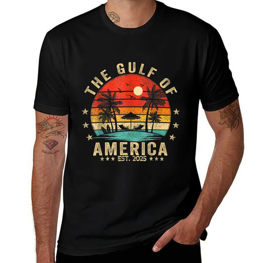 Gulf of US America Shirt Retro Golf of US America Shirt Premium Graphic-printed T-Shirt