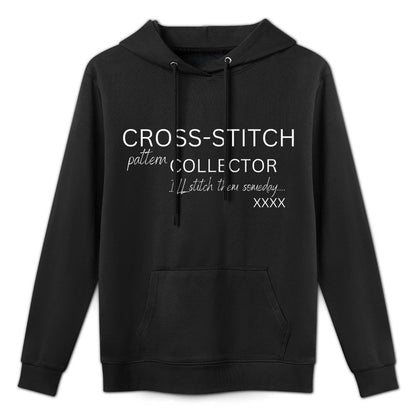 Cross Stitch Pattern Collector Funny Needlework Crafters Durable Construction Hoodie