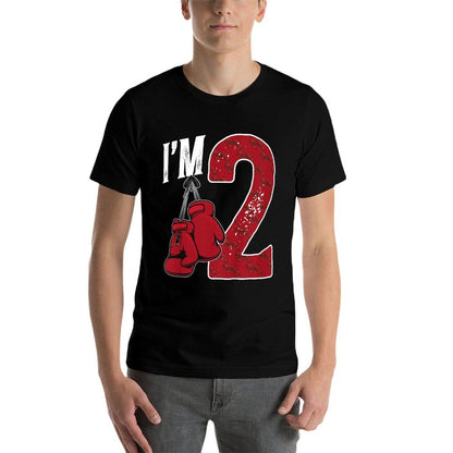 Kids 2nd Birthday Boxing Boy Two Year Old Boxer  Quick-drying T-Shirt