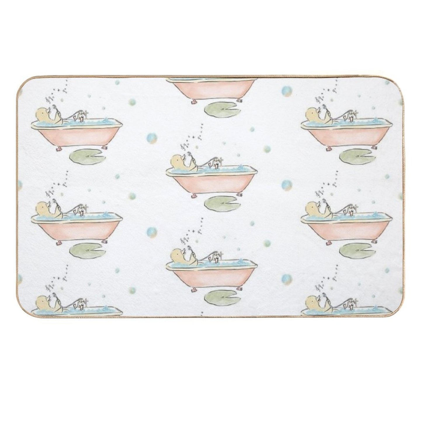 Duck Bath Time  Odorless Bath Mat