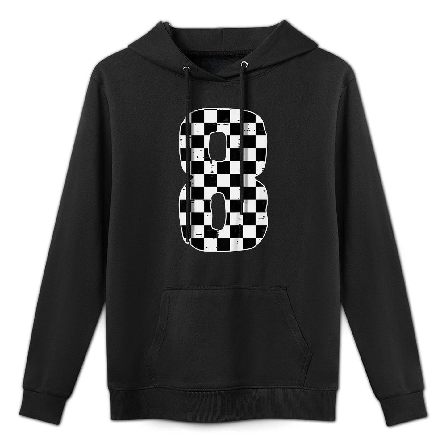Kids 8th Birthday 8 Racing Eight Year Old Bday Boys Girls Layering Staple Hoodie