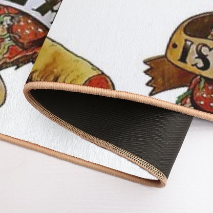 Pizza Is Life  Toxin-Free Bath Mat