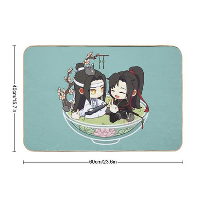 TheUNTAMED.BOWL.OF.WANGXIAN  Rapid-Drying Bath Mat