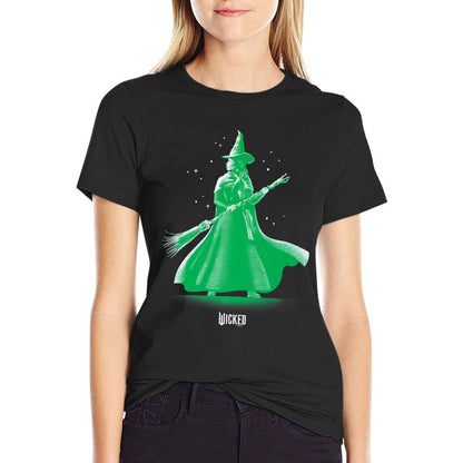 Wicked Elphaba Pose Tonal Premium  Trendy Pattern T-Shirt