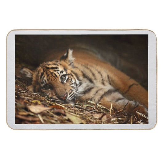 Baby Tiger - Model  Repositionable Bath Mat