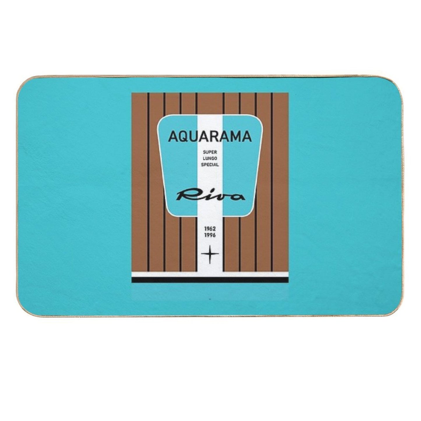 Riva Aquarama Monaco Boat Yachting Lake Como Cannes Saint-Tropez Capri  Pet-Safe Bath Mat