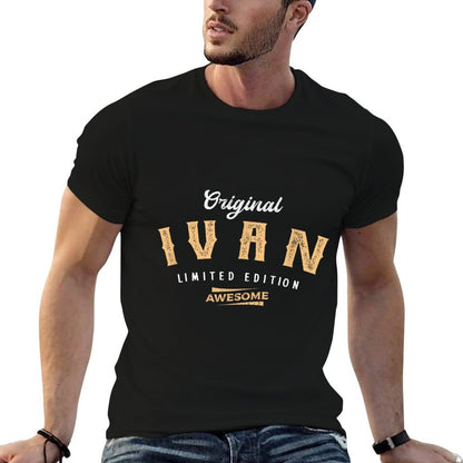 Ivan Limited Edition  Fade-proof Color T-Shirt