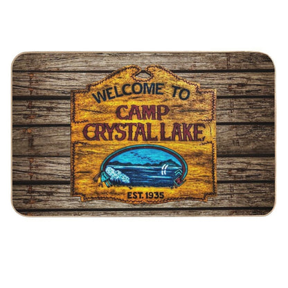 Camp Crystal Lake  Absorbent Bath Mat