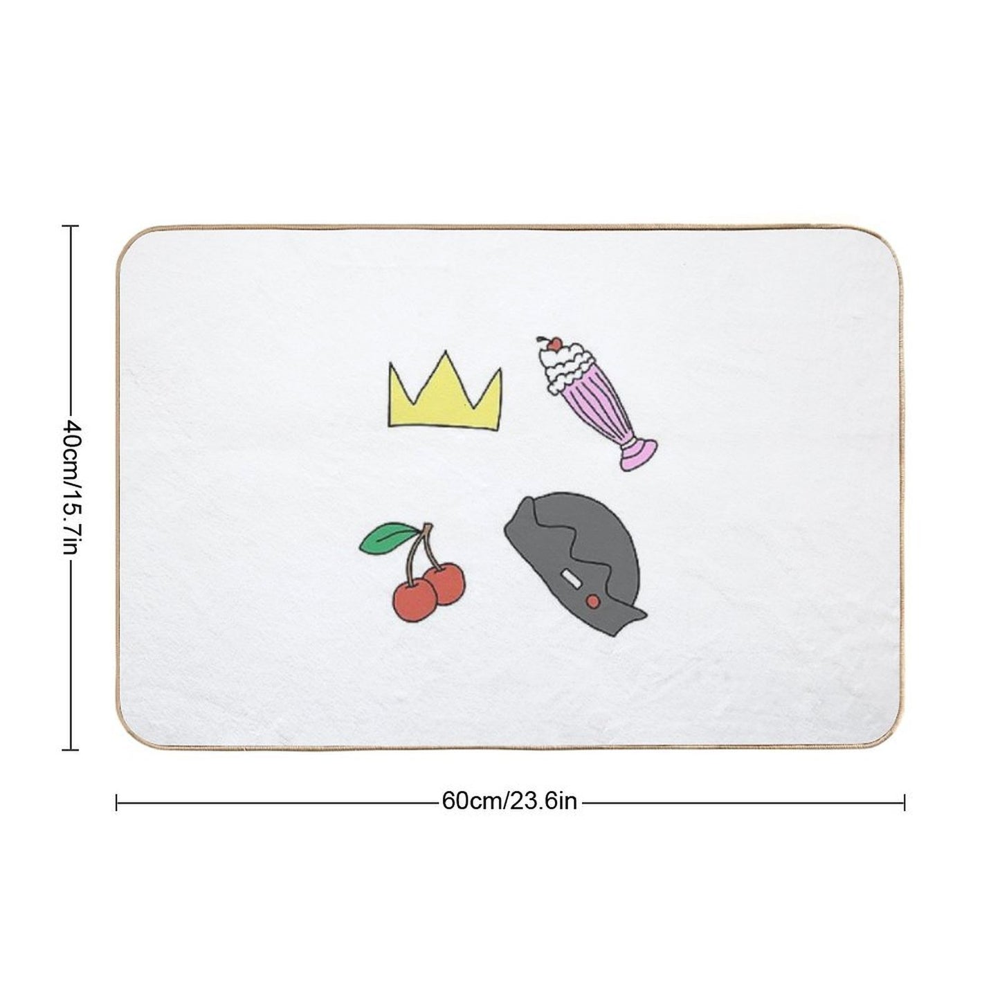Riverdale Pack  Collection  Dirt-Trapping Bath Mat