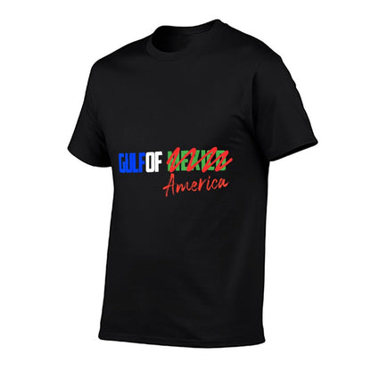 Gulf Of USA America  United States Of America Patriotic Eco-friendly Material T-Shirt