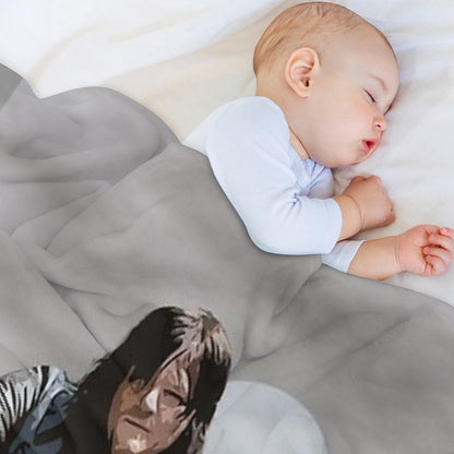 Daryl Dixon Machine-washable Throw Blanket