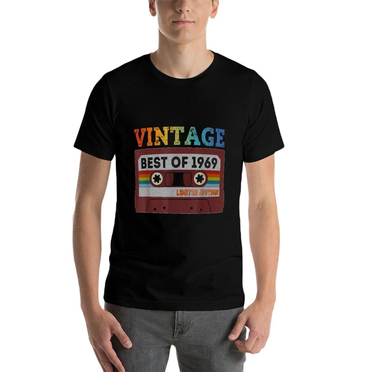 Vintage Best Of 1969 Limited Edition Cassette 50th Birthday  Relaxed-fit T-Shirt