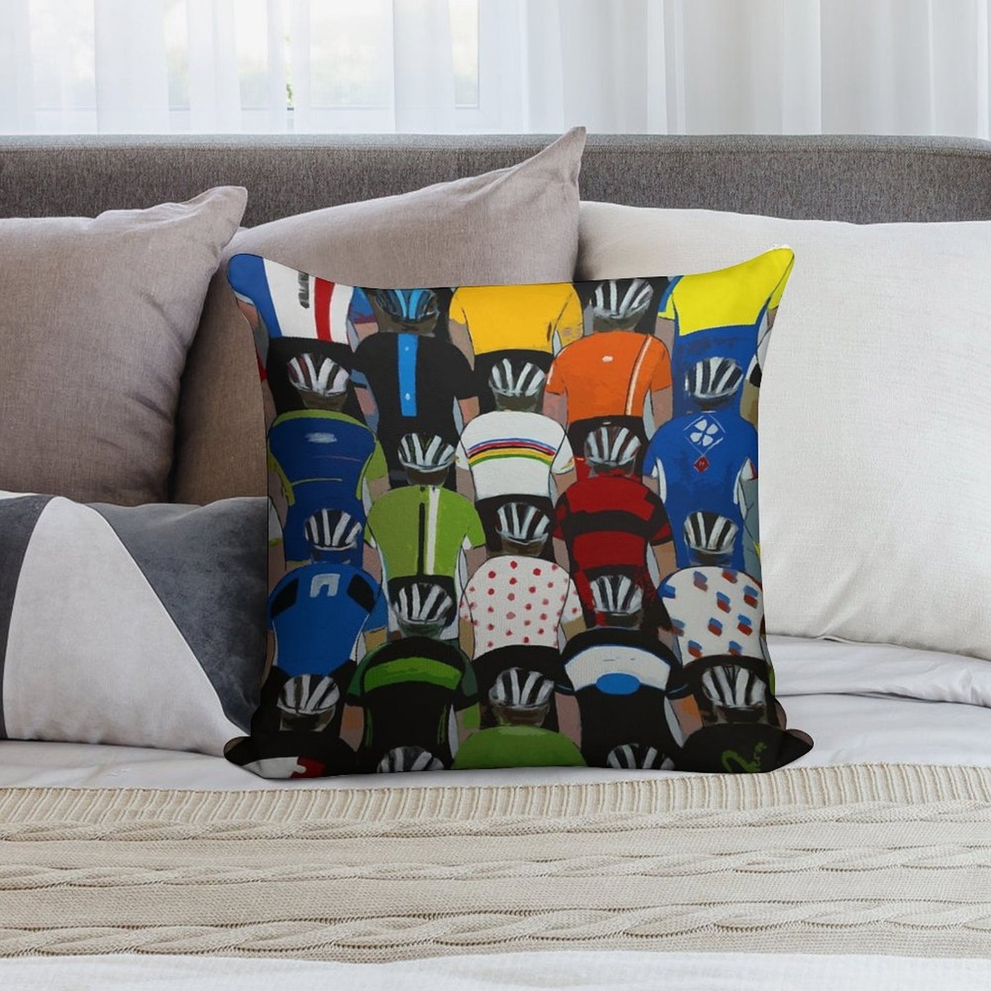 Maillots 2014 Soft Shrink-Resistant Throw Pillow
