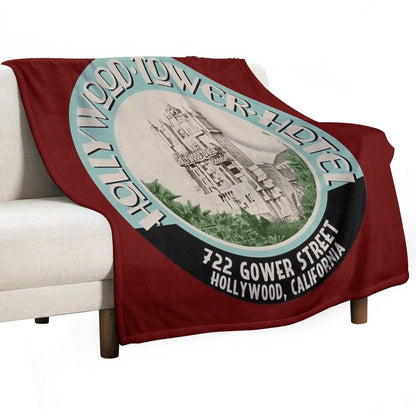 Hollywood Tower Multi-functional Throw Blanket