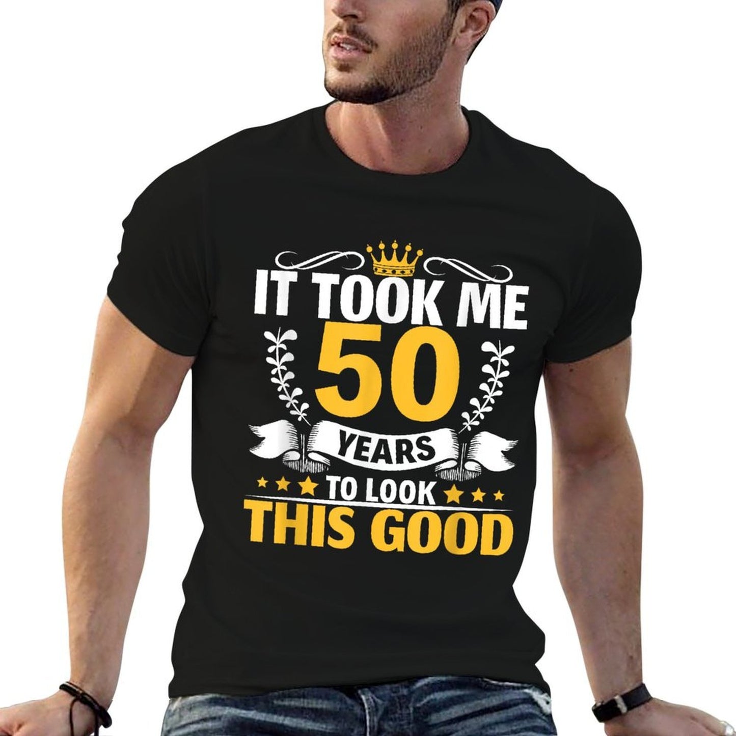 It Took Me 50 Years to Look This Good 50th Birthday  Vintage-inspired T-Shirt