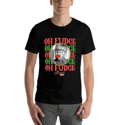 A Christmas Story - Oh Fudge Stacked  Easy-care T-Shirt