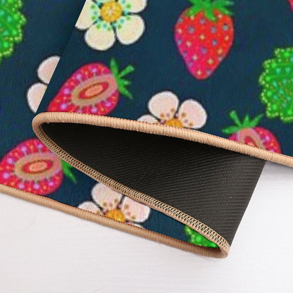 Strawberry Magic  Dirt-Trapping Bath Mat