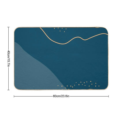 Night Sky  Repositionable Bath Mat