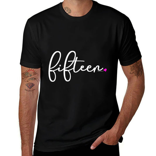 15th Birthday Gifts Fornage Girls Her T Fifteen  Oversized Silhouette T-Shirt