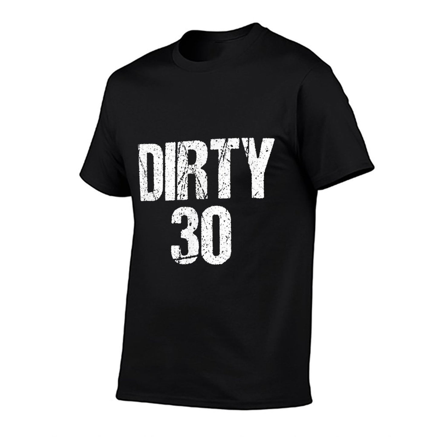 Dirty 30 30th Birthday Party 30 Year Old Tees Gift  Oversized Silhouette T-Shirt