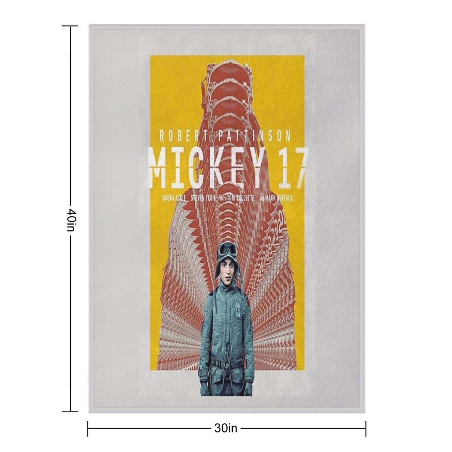 Mickey 17 Gift-ready Throw Blanket